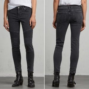 All Saints Biker Jeans size 26